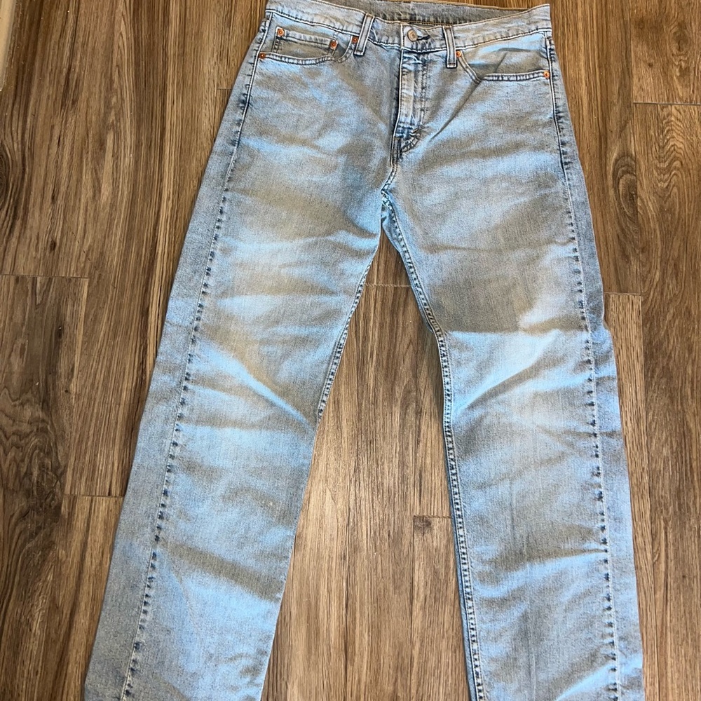 Levi's Blue Straight Jeans (505’s)